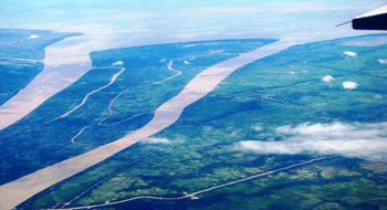 Mekong Delta in Vietnam